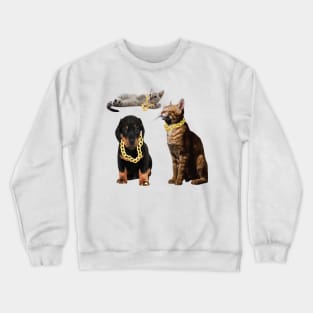 Gangster Pets Crewneck Sweatshirt